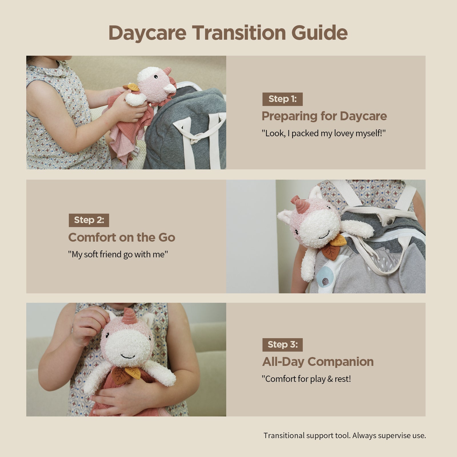 Nueplay Infant toys Unicorn Lovey Blanket