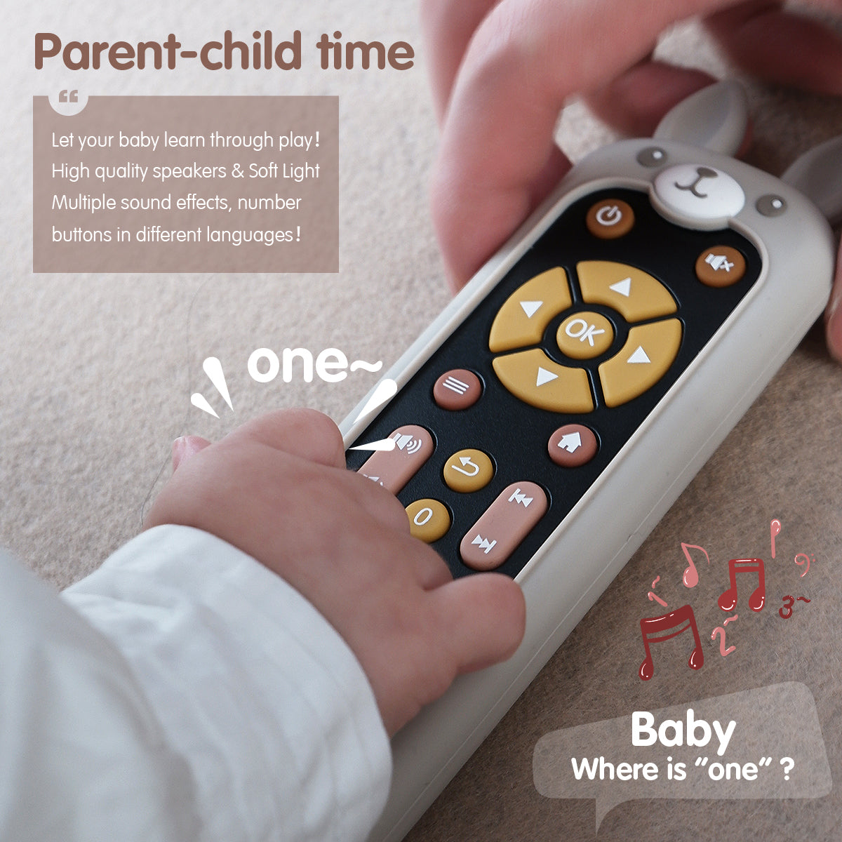 BABY TV REMOTE CONTROL TOY