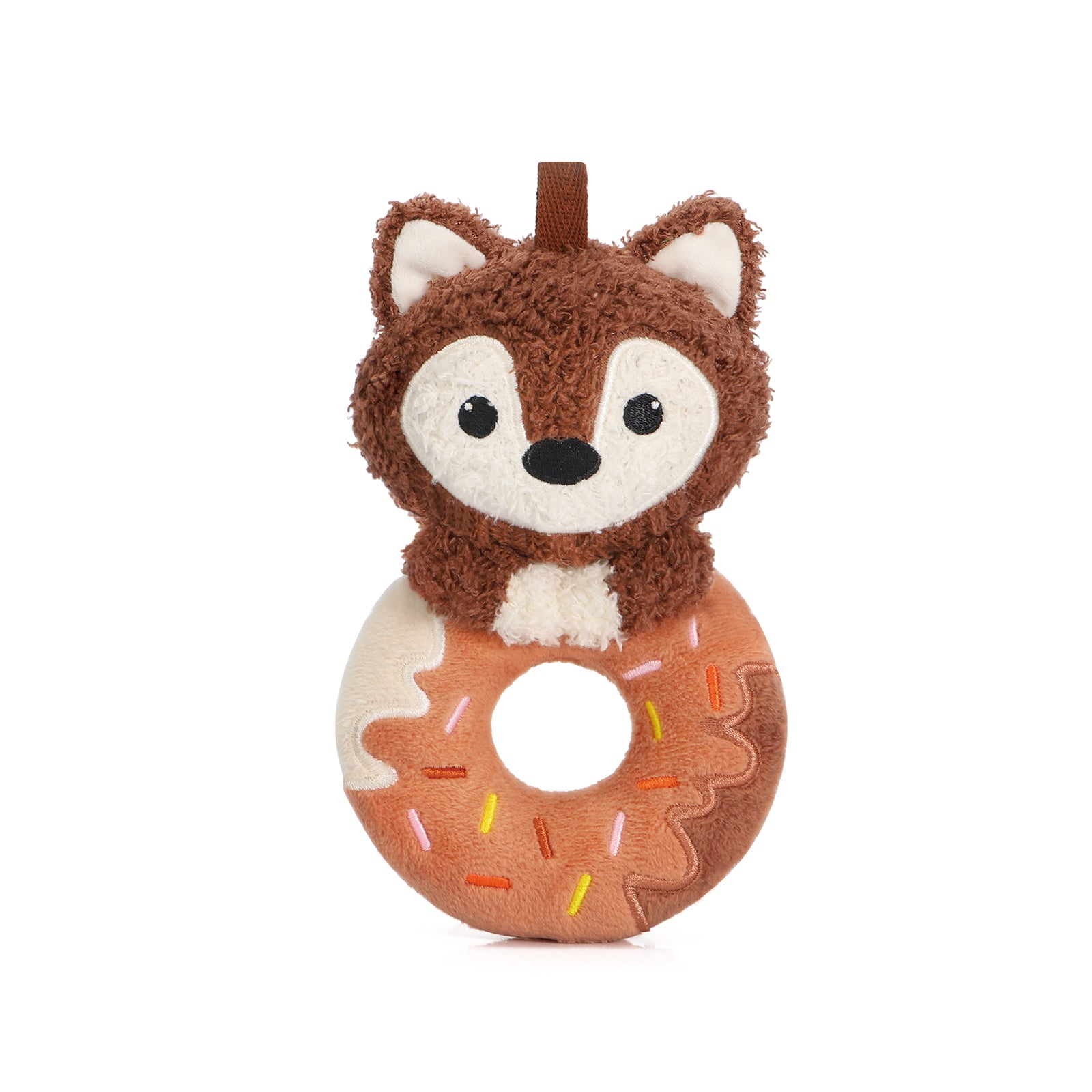 Fox Donut Rattle