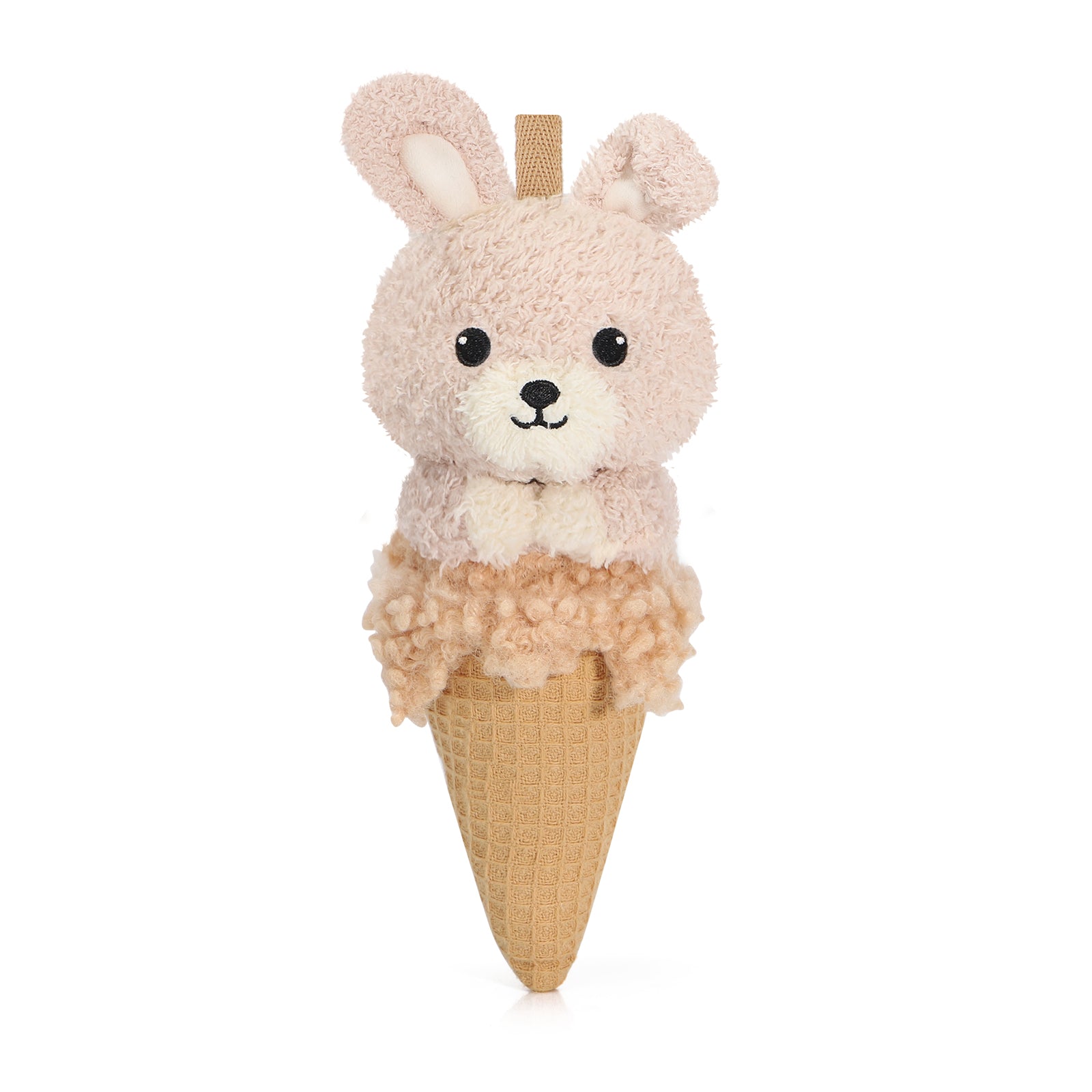 Bunny Ice Cream Rattle