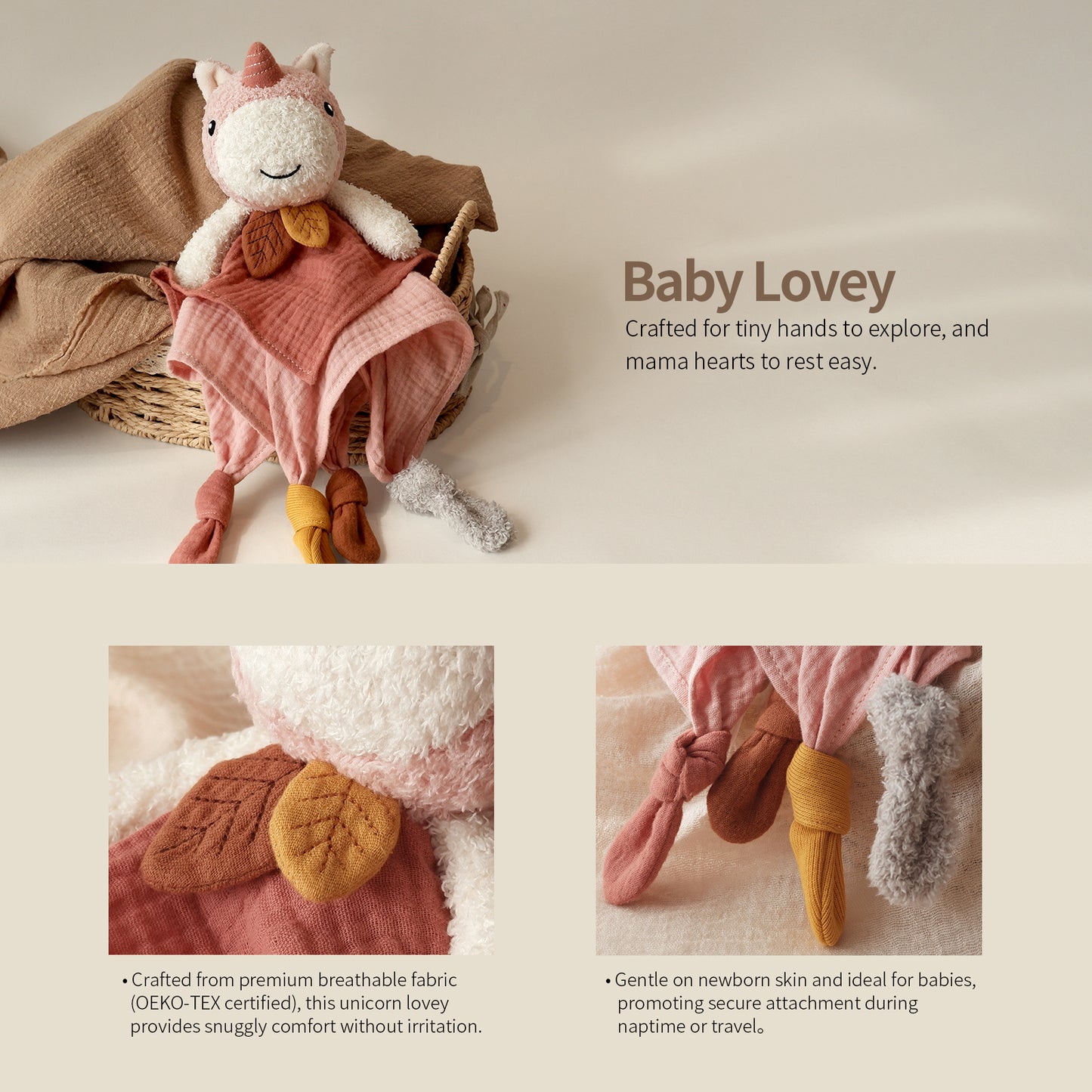 Lovey Security Blankets for Babies & Toddlers