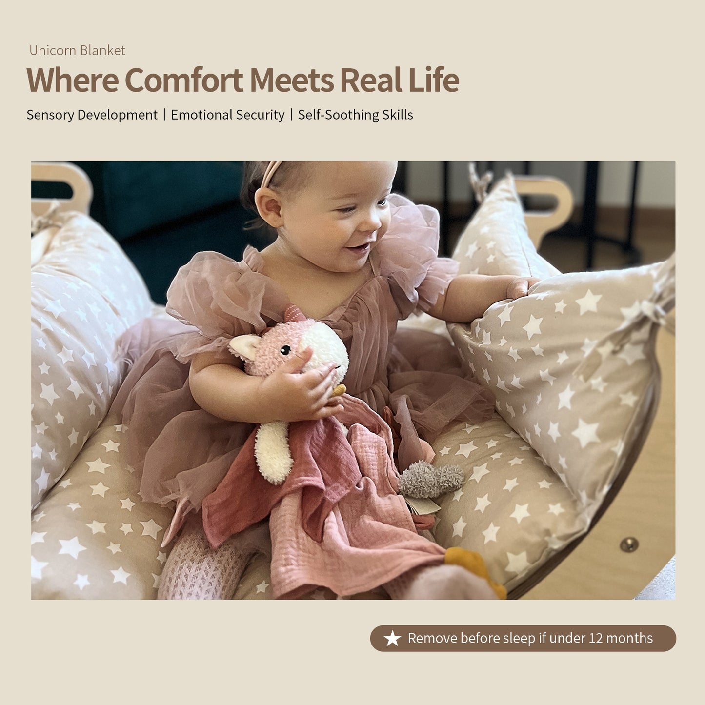 Lovey Security Blankets for Babies & Toddlers