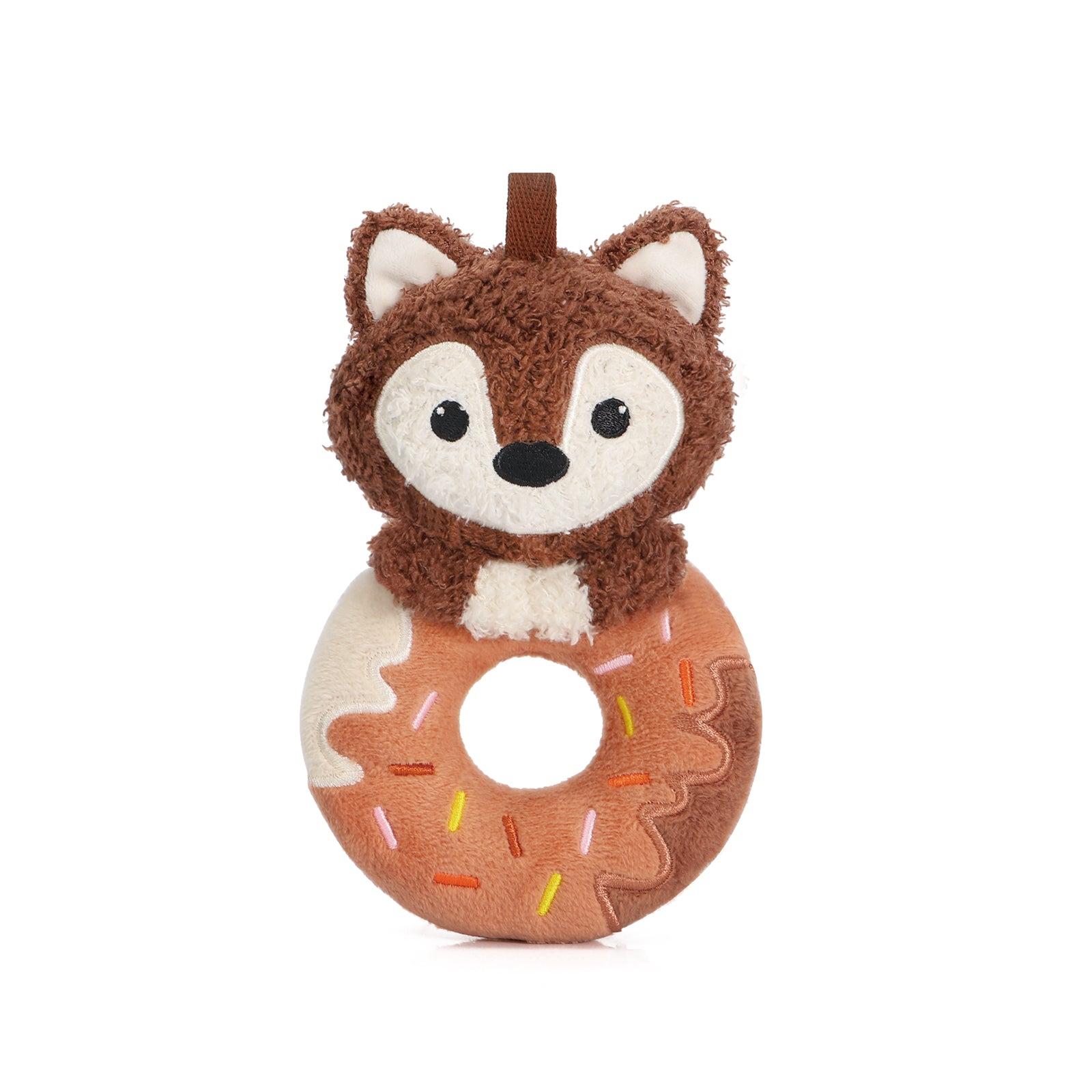 Fox Donut Rattle
