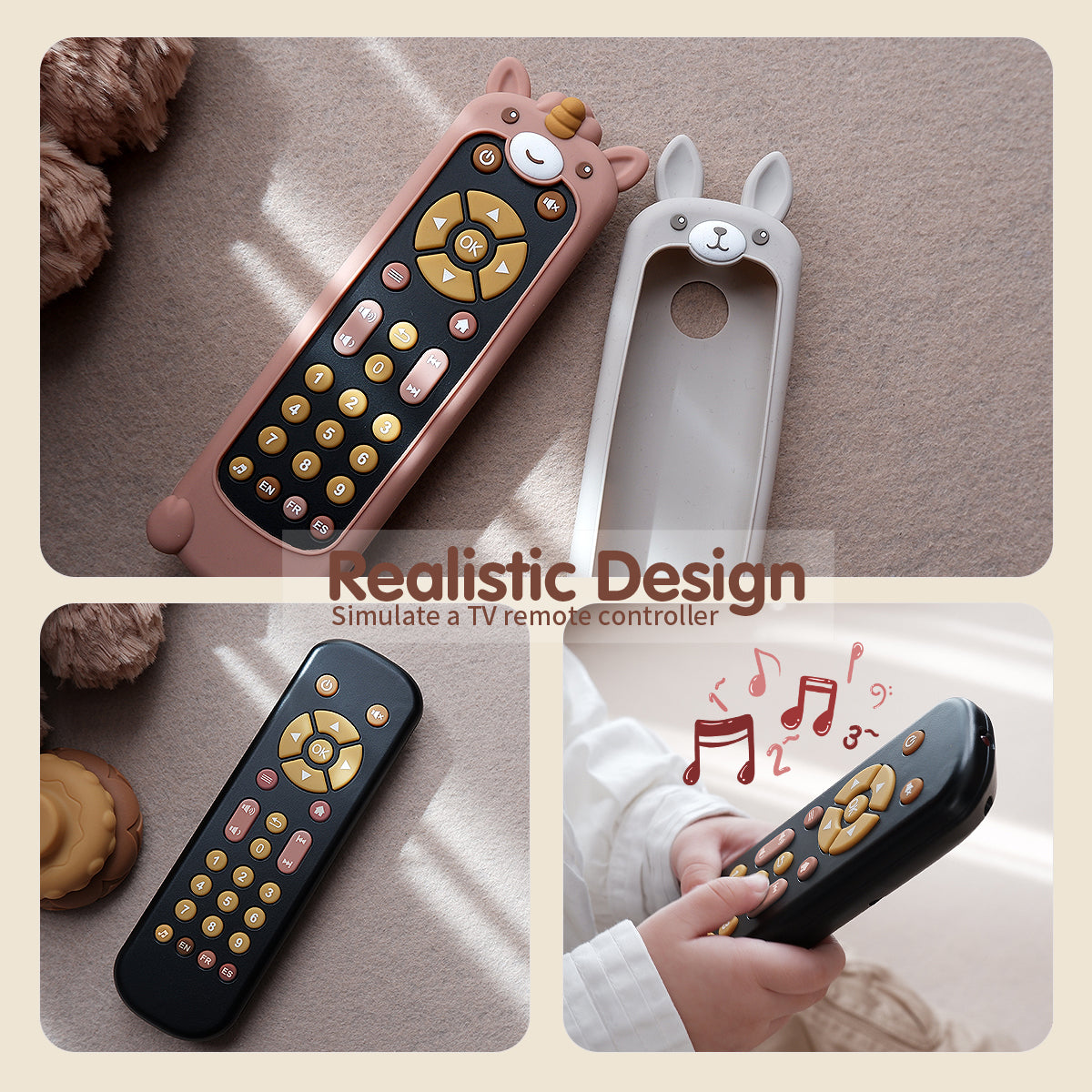 Baby TV Remote - 2 Silicone Covers