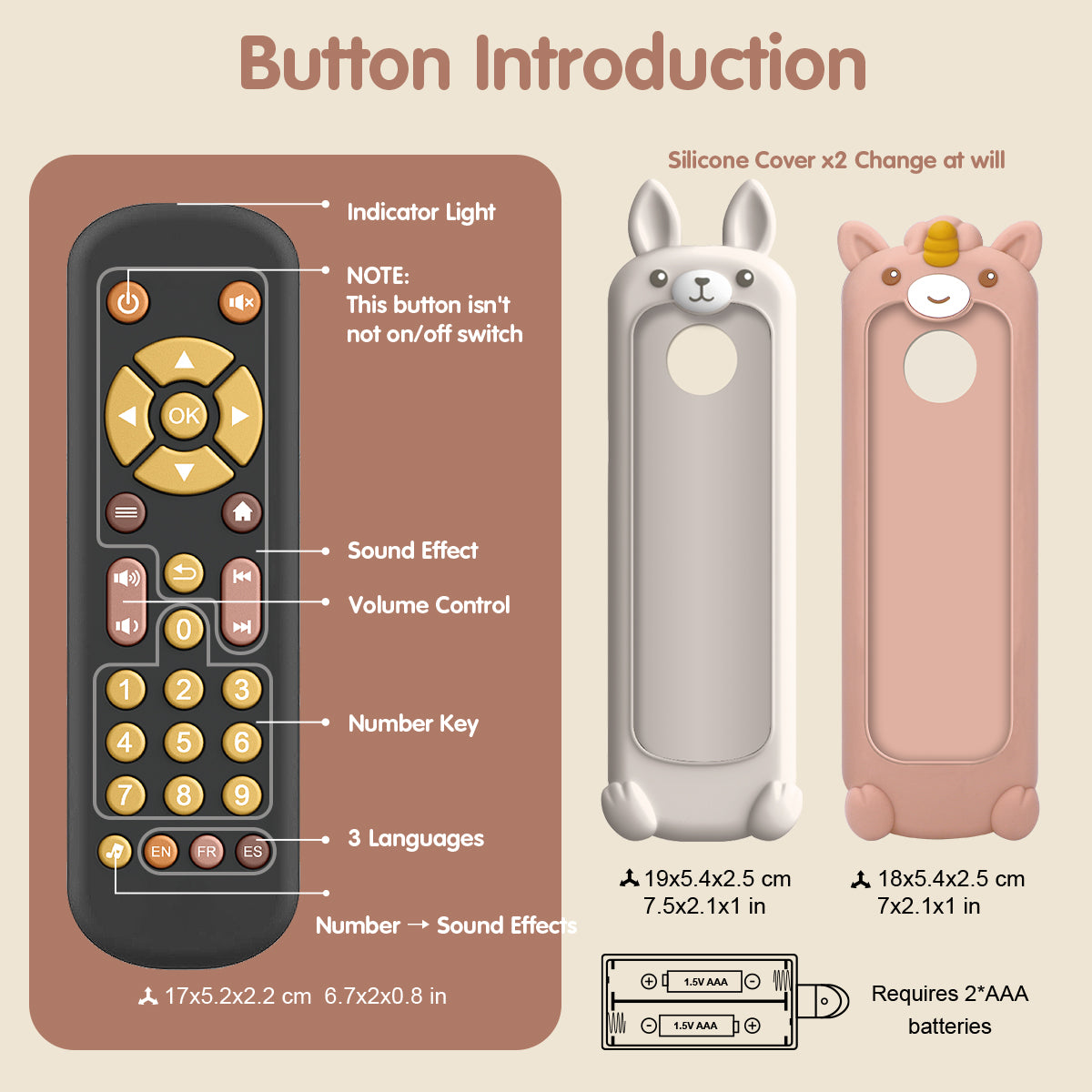 BABY TV REMOTE CONTROL TOY