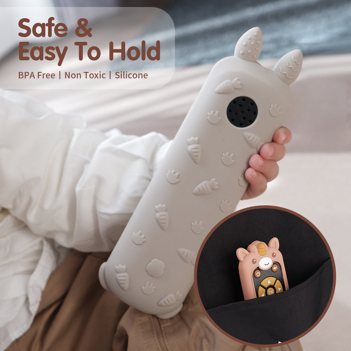 Baby TV Remote - 2 Silicone Covers