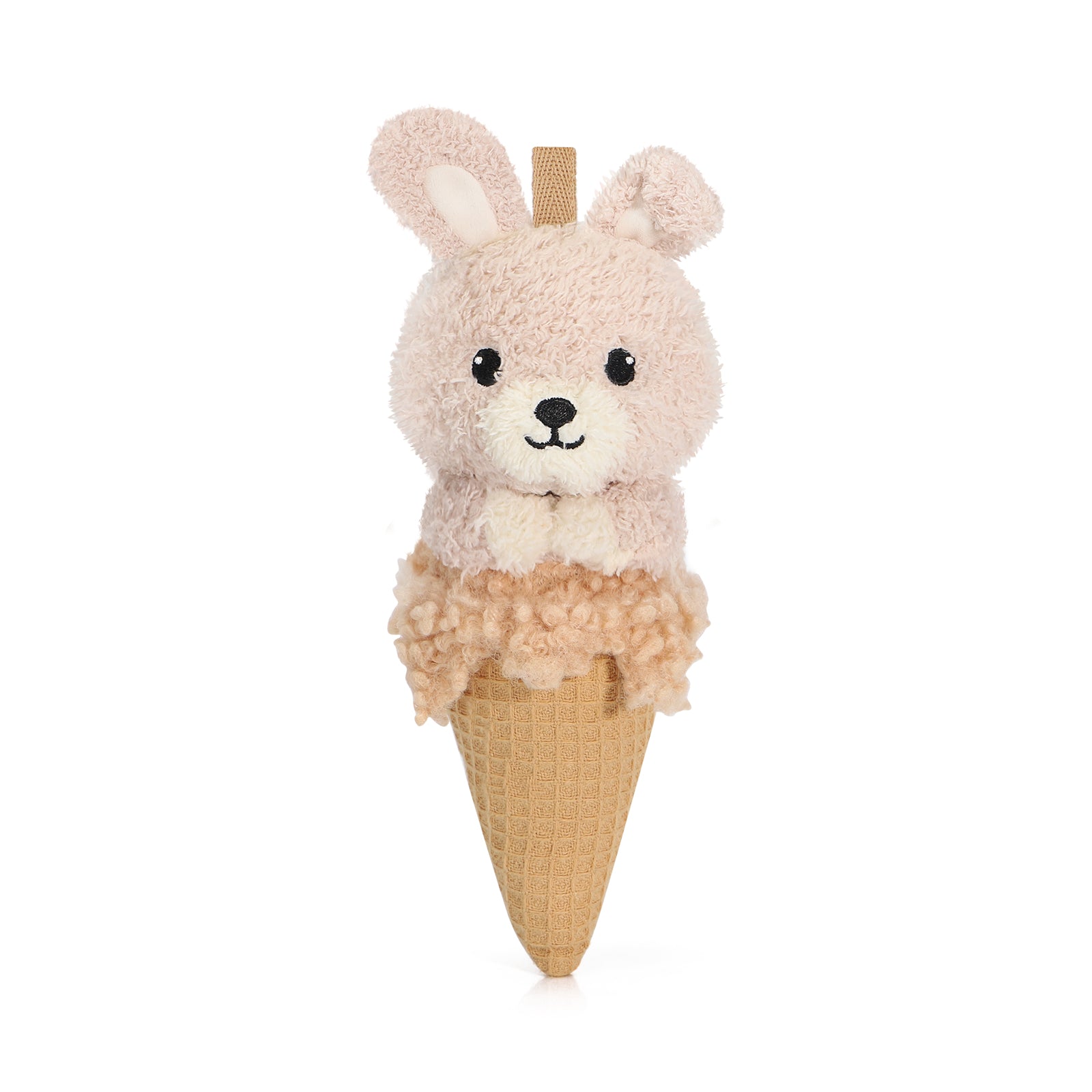 Bunny Ice Cream Rattle